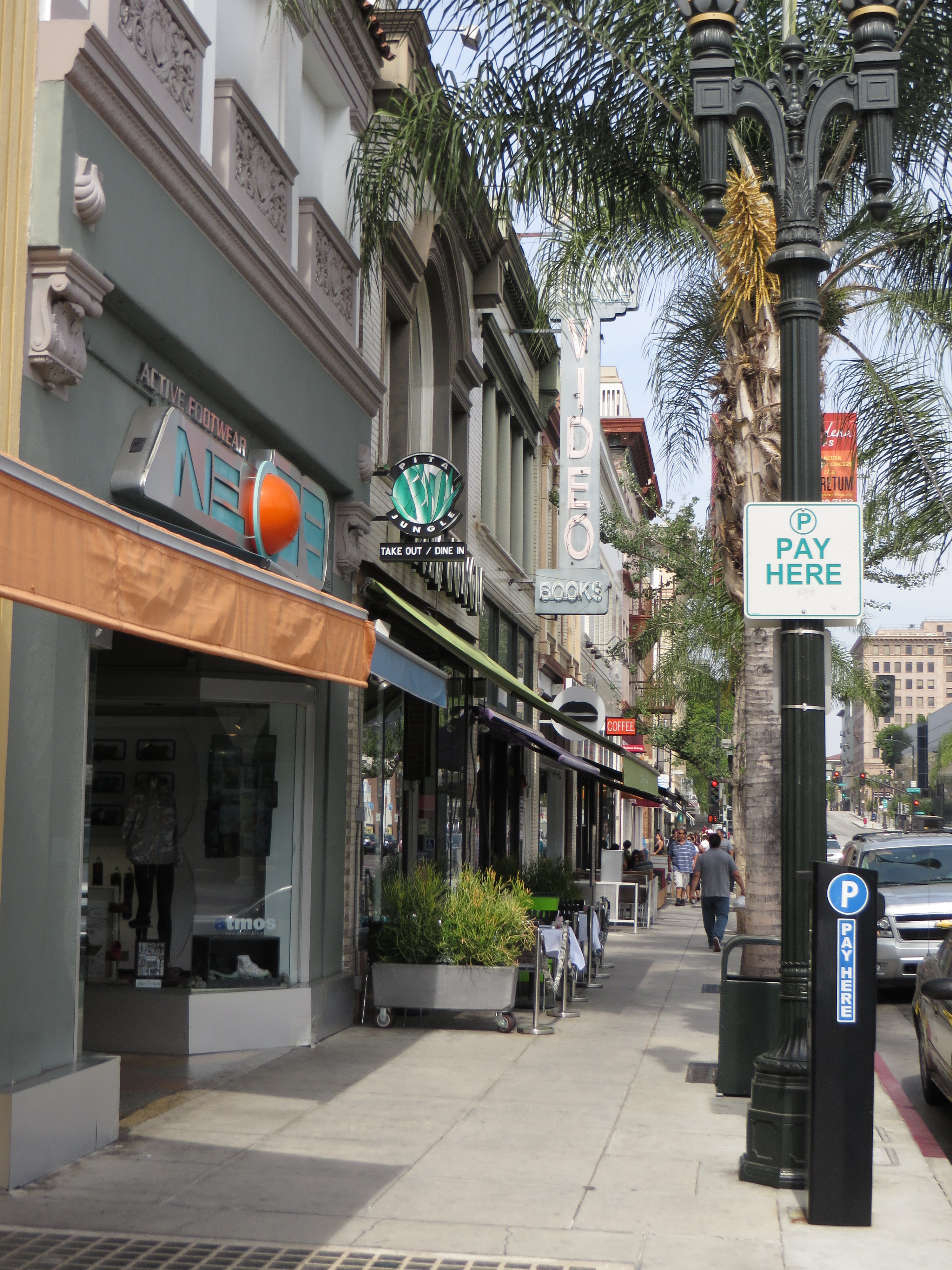 Colorado Boulevard in Old Pasadena